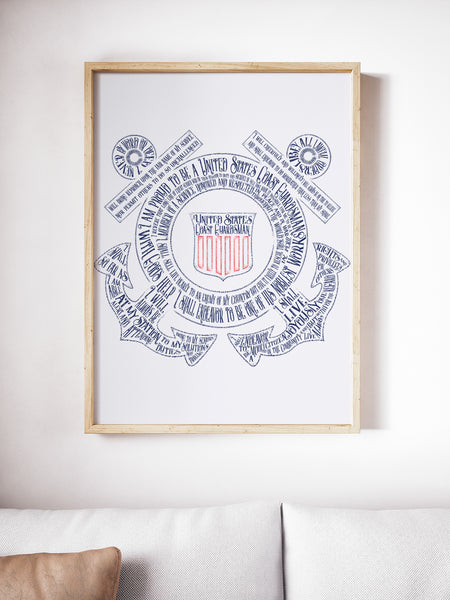 A United States Coast Guardsman – Brushfire Blue